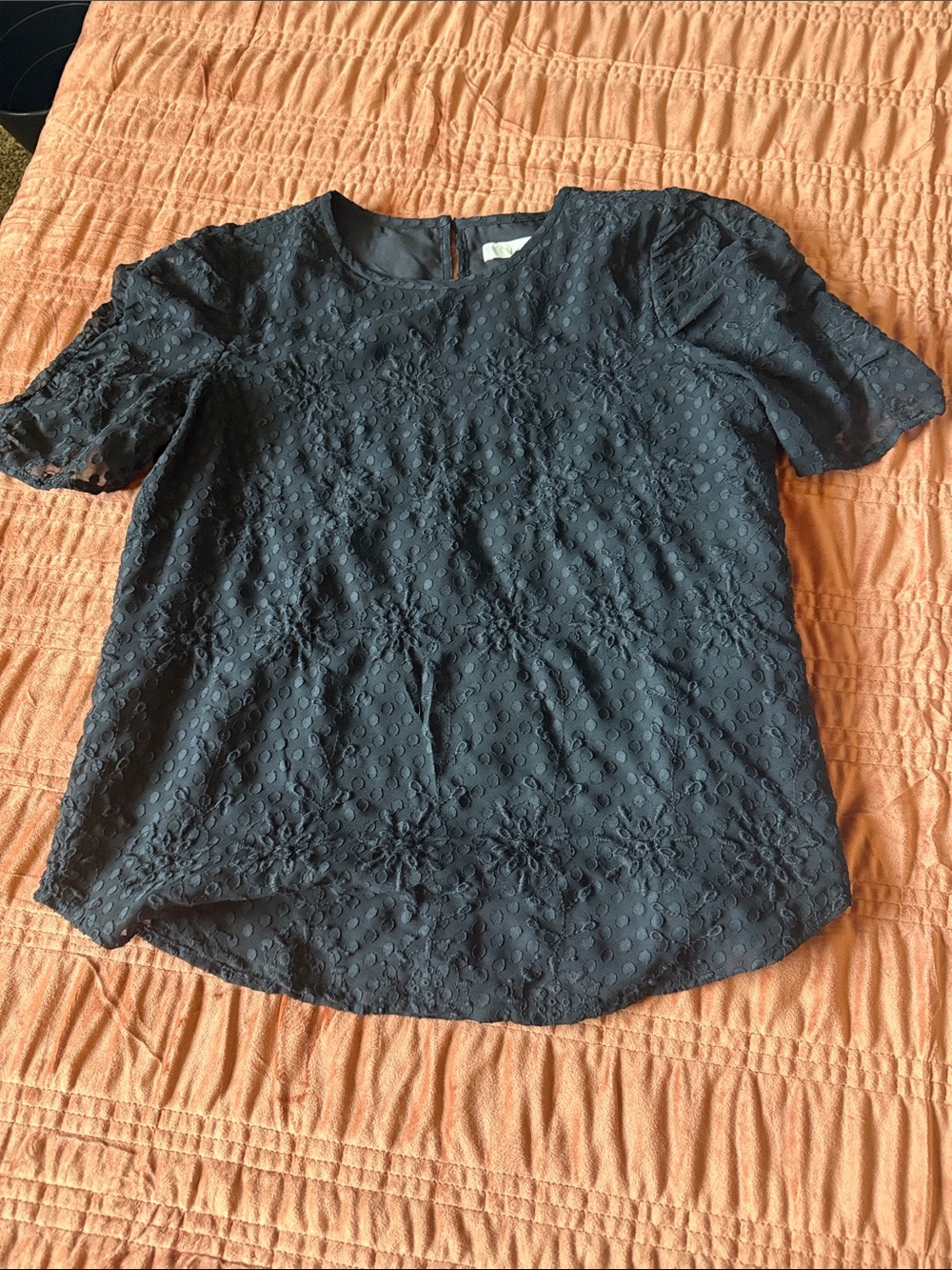 Loft puff sleeved dress shirt size S